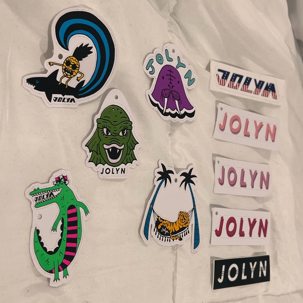 ⭐️(3/$25) JOLYN Sticker Set - Picture 3 of 4